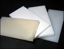 Plaque de plexiglas blanc diffusant
